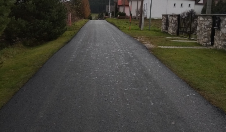 Oprava miestnych komunikácii, r. 2020