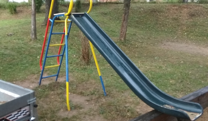 Detské ihrisko po úprave