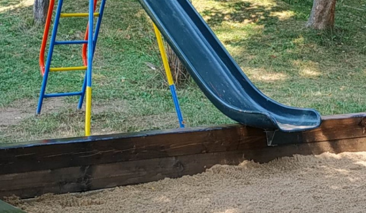 Detské ihrisko po úprave