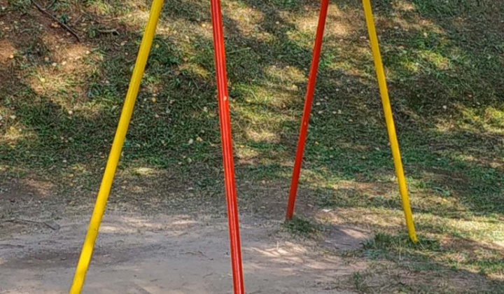 Detské ihrisko po úprave